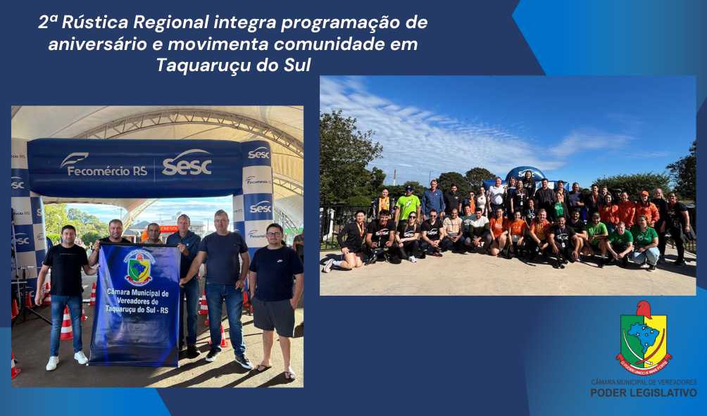 2&ordf; R&uacute;stica Regional integra programa&ccedil;&atilde;o de anivers&aacute;rio e movimenta comunidade em Taquaru&ccedil;u do Sul