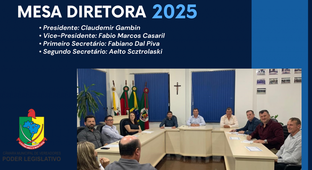 ELEIÇÃO MESA DIRETORA 2025